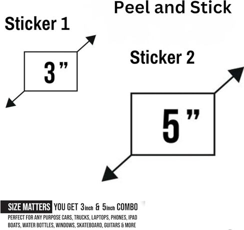 2 (Pieces) 3" and 5" Stickers n Decals Proud Mom of A Soldier Sticker Vinyl Decal Sticker, Waterproof for Cars, Laptop, Phone and More, in Saudi Arabia