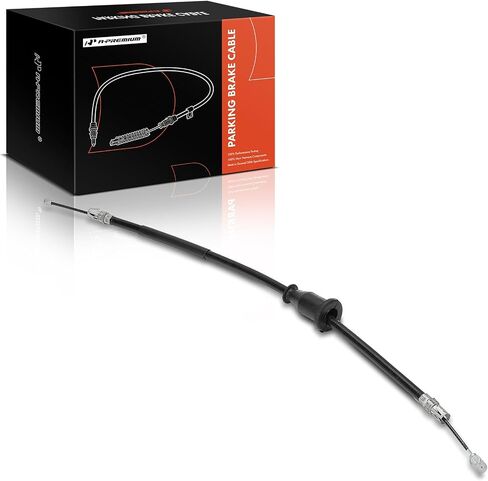 A-Premium Front Side Parking Brake Cable Assembly Compatible with Ford, Lincoln & Mercury Models: Crown Victoria 1998, Town Car 1998-2002, Grand Marquis 1998 - Replace# 2W1Z2853BA in Saudi Arabia