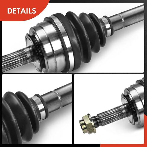 A -Premium CV Axle Goxbly Assembly - متوافق مع Honda Civic CRX 1988 1989 1990 1991 ، مع 23 SPLINE Outboard Coint - جانب الراكب الأيمن الأمامي ، استبدل# 44010SH3A21 in Saudi Arabia