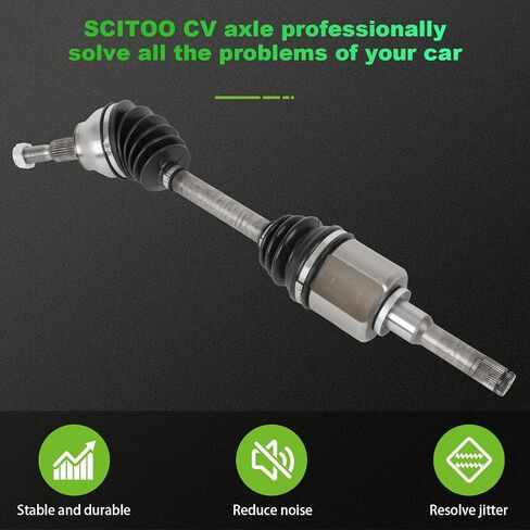 مجموعة عمود محور محور CV الأمامي Scitoo الأمامي متوافق مع 2017-2019 لفورد Escape 1.5L 1.6L 2.0L 2.5L 66-2284 60-2284 FD-8302 FD-8221 FD-8256 in Saudi Arabia
