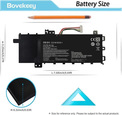 B31N1726 Battery 48WH 11.4V for ASUS TUF Gaming FX504GD FX504GE FX504GM FX505 FX505DT FX505DV FX504 FX504G FX505DU FX505DY FX505GT FX505GE, FX80 FX80G FX80GD, A15 FA506 A17 FA706I, FX86 FX86FE in Saudi Arabia