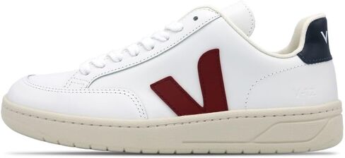 Veja V-12 Leather Extra White/Marsala/Nautico 41 (US Women 10) M in Kuwait