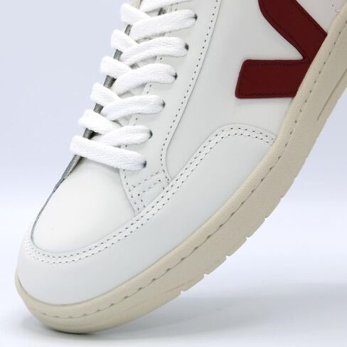 Veja V-12 Leather Extra White/Marsala/Nautico 41 (US Women 10) M in Kuwait