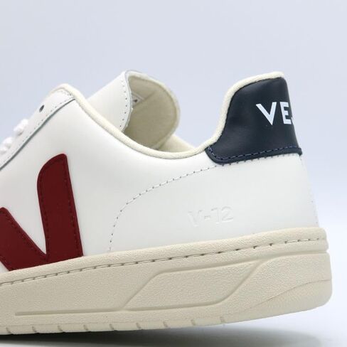 Veja V-12 Leather Extra White/Marsala/Nautico 41 (US Women 10) M in Kuwait