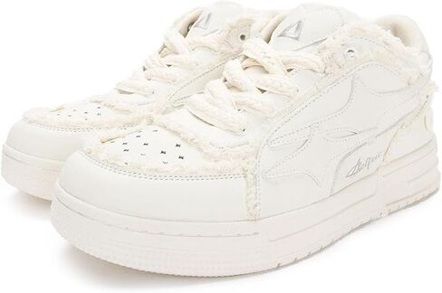 Aelfric Eden Womens Sneakers Star Low Top Top Skate Shoes Lace Up Platfor in Saudi Arabia