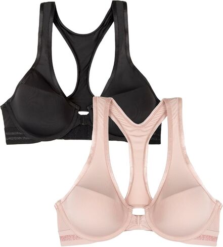 فاكهة The Loom A Fresh Collection Game Changer 2-Pack Front & Back Closure Racerback Racerback و Comfort for Women in Saudi Arabia