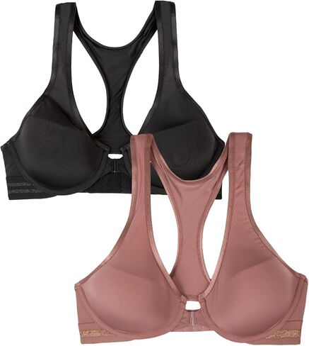 فاكهة The Loom A Fresh Collection Game Changer 2-Pack Front & Back Closure Racerback Racerback و Comfort for Women in Saudi Arabia