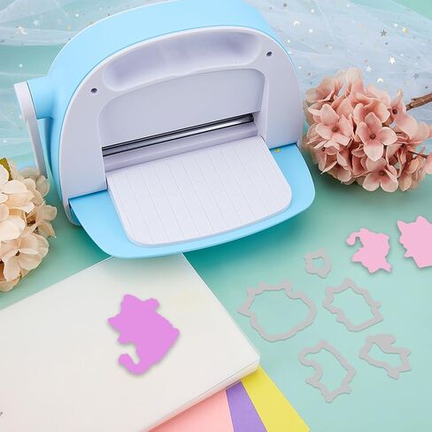 INFUNLY 2pcs Spring Flowers Stamp and Dies for Card Making Inspirational Word Clear Stamp Garden Die Cuts Potted Plant Rubber Stamps Spray Bottle Cutting Die for Scrapbooking Embossing Album DIY Craft in Kuwait