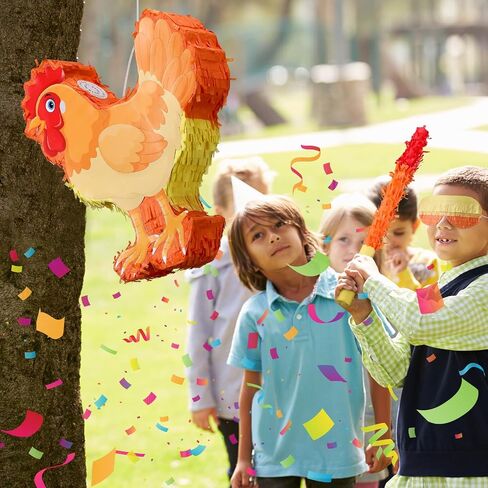 Garbage Truck Piñata 3D Truck Piñata Theme Decoration with a Blindfold and Bat for Kids Boys Girls Gift Holiday Birthday Party Baby Shower Supplies in Kuwait