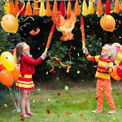 Garbage Truck Piñata 3D Truck Piñata Theme Decoration with a Blindfold and Bat for Kids Boys Girls Gift Holiday Birthday Party Baby Shower Supplies in Kuwait