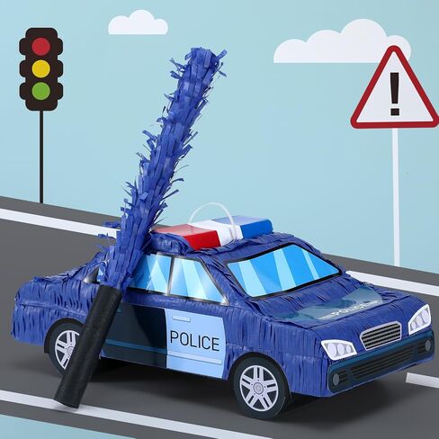 Garbage Truck Piñata 3D Truck Piñata Theme Decoration with a Blindfold and Bat for Kids Boys Girls Gift Holiday Birthday Party Baby Shower Supplies in Kuwait