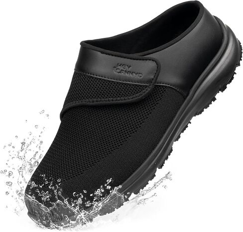 أحذية السكري للرجال الواسع غير القابل للانزلاق المقاوم للماء على أحذية محاكمة إغلاق قابلة للتعديل لأحذية المشي للتخفيف in Kuwait