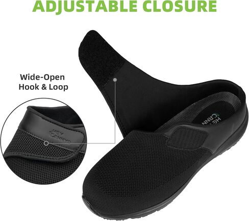 أحذية السكري للرجال الواسع غير القابل للانزلاق المقاوم للماء على أحذية محاكمة إغلاق قابلة للتعديل لأحذية المشي للتخفيف in Kuwait