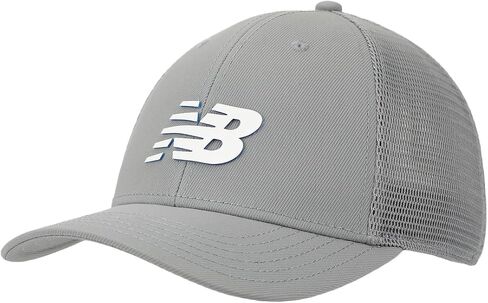 New Balance Adult Unisex 6 Panel Lightweight Adjustable Stretch Running Workout Trucker Hat in Saudi Arabia