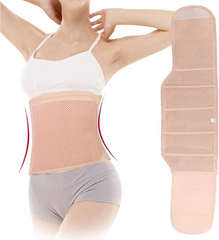 Postpartum Belly Belt Breathable Pregnant Women Abdominal Tummy Bandit Waist Postpartum Belly Band Abdomen Support Belt Body Shaper Care for Postnatal Pregnancy Maternity (M) in Saudi Arabia