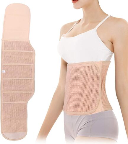 Postpartum Belly Belt Breathable Pregnant Women Abdominal Tummy Bandit Waist Postpartum Belly Band Abdomen Support Belt Body Shaper Care for Postnatal Pregnancy Maternity (M) in Saudi Arabia