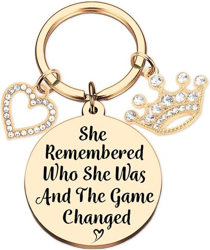 Funny Keychain Divorce Gifts for Women - Breakup Gift Inspirational Keychains, for Friends Birthday Key Chain in Kuwait