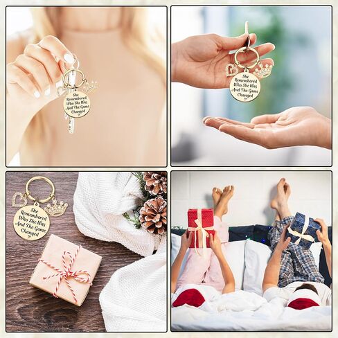 Funny Keychain Divorce Gifts for Women - Breakup Gift Inspirational Keychains, for Friends Birthday Key Chain in Kuwait