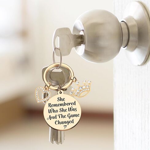 Funny Keychain Divorce Gifts for Women - Breakup Gift Inspirational Keychains, for Friends Birthday Key Chain in Kuwait