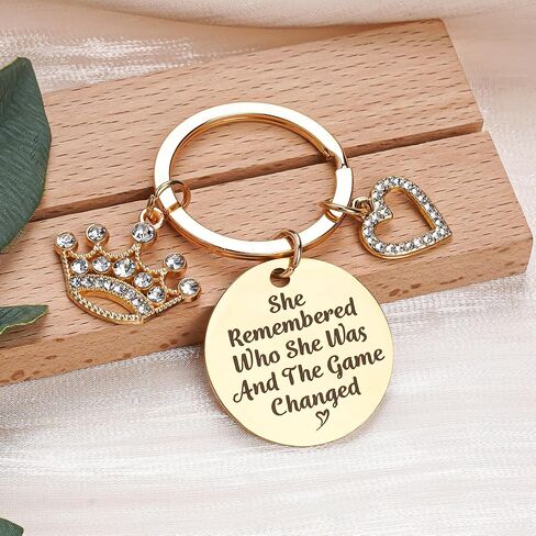 Funny Keychain Divorce Gifts for Women - Breakup Gift Inspirational Keychains, for Friends Birthday Key Chain in Kuwait