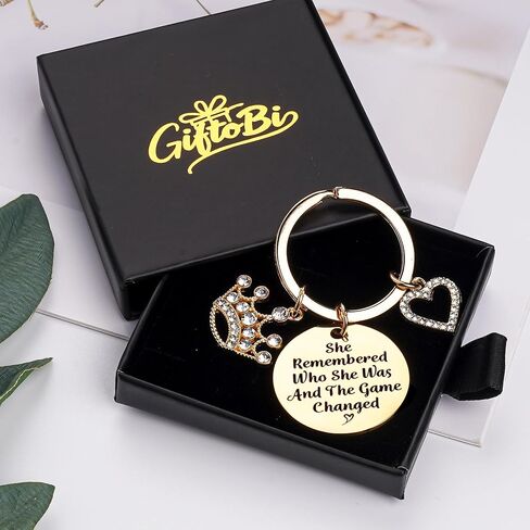 Funny Keychain Divorce Gifts for Women - Breakup Gift Inspirational Keychains, for Friends Birthday Key Chain in Kuwait