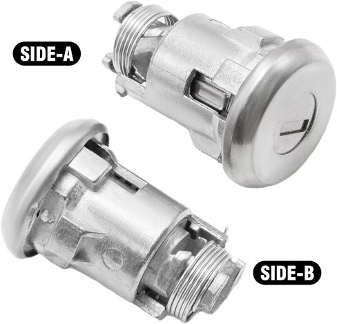608307 Ignition Doors Trunk Lock Cylinder with Keys Kit ، استبدال شيفروليه كابريس 1967-1970 Impala 1977-1996 ، يحل محل 605533 in Saudi Arabia