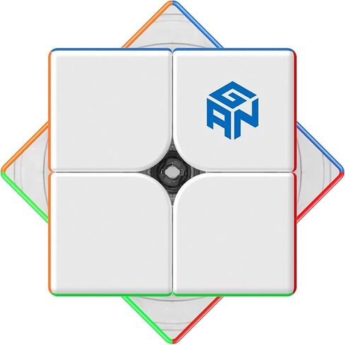 CuberShop GAN 251 M Leap UV Coated, 2021NEW 2x2 Magnetic Speed Cube for Professional Cubers, Best Gans 2x2x2 Stickerless Speed Cube UV Version (251M Pro Leap UV Glossy Surface) in Kuwait