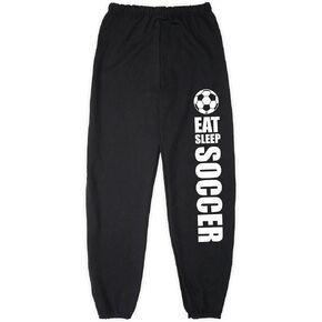 Eat Sleep Soccer Sweatpants | Soccer Apparel by ChalkTalk Sports | Multiple Colors | Youth and Adult Sizes in Saudi Arabia