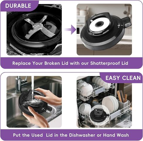 Replacement Paddle Blade Ninja Creami NC300 Series Ice Cream Maker, 304 Stainless Steel Blender Blade Replacement Compatible with NC299AMZ, NC301, CN305A, NC201, NC101 Ninja Creami Accessories in Saudi Arabia