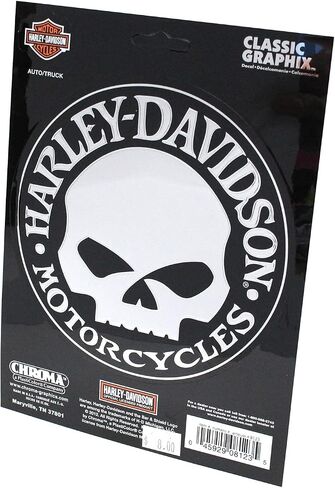 Harley-Davidson Willie G Classic Emblemz Decal CG8123 in Saudi Arabia