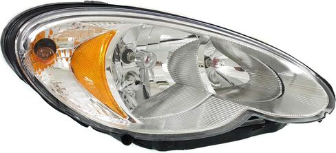 Garage-Pro Driver and Passenger Side Headlight for Chrysler PT Cruiser 2006-2010 Halogen With bulb(s) Replaces# 5116043AF 5116042AF in Saudi Arabia