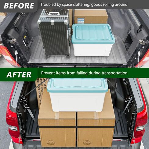 Retractable Ratchet Straps Compatible with 2022-2025 Ford Maverick 2PCS Retractable Tie Down Straps Replacement for 2022-2025 Ford Maverick Accessories in Saudi Arabia