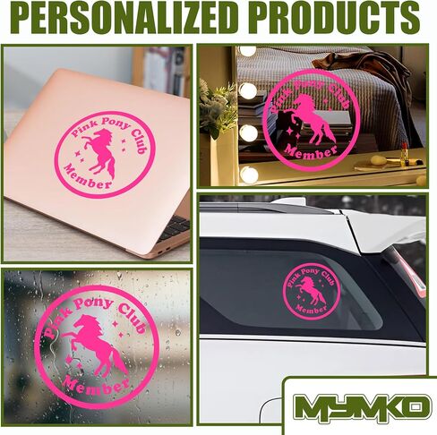 ملصقات نادي Pink Pony Club ، شارات نوافذ سيارة حصان جمالية ، 6 بوصات UV DTF Tranfer Car ، ملصقات شاحنة شاحنة شاحنة مانعة للتسلية ، شارات Cowgirls للسيارات لفتاة Boy Boy Teenager in Kuwait