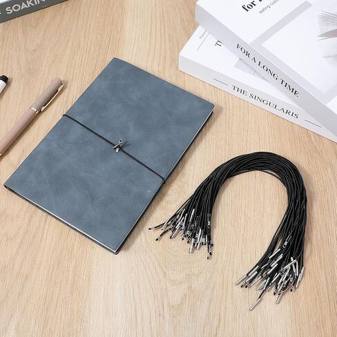 Ymapinc 50pcs Elastic Rope Strap with Metal Ends, 11.8 Inch Lanyard Soft Cord Bands for Hat Mask Extender White String for Party DIY Craft Mask Fasten Book Binding in Saudi Arabia