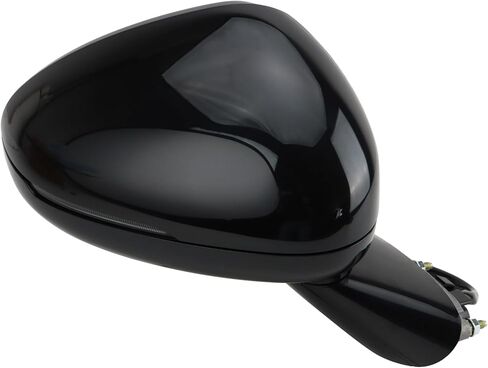 TRQ Side Side Live Mirror Power Power مسخن سوداء سوداء لتتناسب مع 2021-2024 KIA K5 KI1321247 in Saudi Arabia