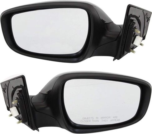 Kool Vue Driver & Passenger Side Power Heated Mirrors for Hyundai Elantra 2011-2013 Without Signal Light Paintable Sedan, USA Built Vehicle in Saudi Arabia