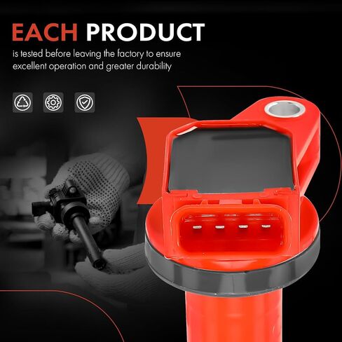 A-Premium (Red) Pack Coil Coil Coil Coil متوافق مع Toyota Tundra 2007-2020 ، Sequoia 2008-2020 ، Land Cruiser 2008-2011 2013-2020 و Lexus GX460 2010-2020 ، LS460 2007-2017 ، LS600H ، LX570 ، 8-PC ST in Saudi Arabia