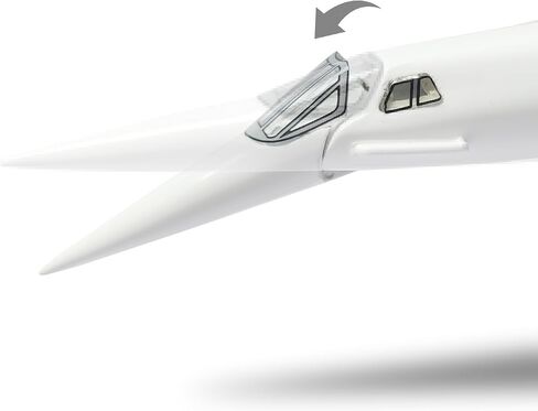 1/200 Scale Concorde Aircraft Model Supersonic Airliner Miniature British Airways Metal Diecast Airplane Model Kit for Adult Aviation Enthusiast Collection and Gift in Saudi Arabia