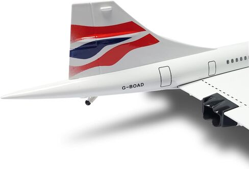 1/200 Scale Concorde Aircraft Model Supersonic Airliner Miniature British Airways Metal Diecast Airplane Model Kit for Adult Aviation Enthusiast Collection and Gift in Saudi Arabia