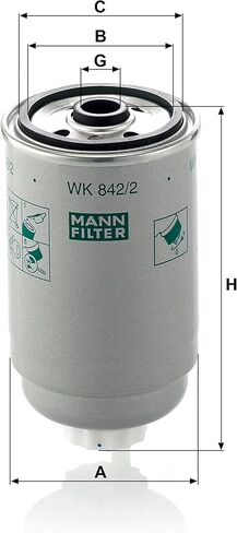 Mann-Filter WK 842/2 FULTER FILTER in Saudi Arabia