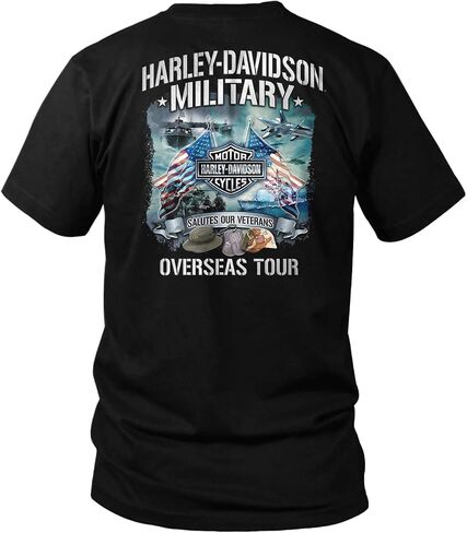 Harley-Davidson Military I Incrivation Bar & Shield | H-D المرخصة العسكرية في الخارج جولة أحيي قدامى المحاربين لدينا in Saudi Arabia
