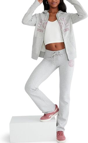 Aeropostale Women's Full Zip Hoodie-New York Crest in Saudi Arabia