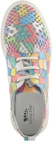 SPRING STEP STEP SPRING WIND'S MULAN LACE-UP SHOEKER-تصميم مثقوب مع النعال القابلة للإزالة in Saudi Arabia