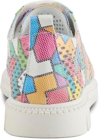 SPRING STEP STEP SPRING WIND'S MULAN LACE-UP SHOEKER-تصميم مثقوب مع النعال القابلة للإزالة in Saudi Arabia