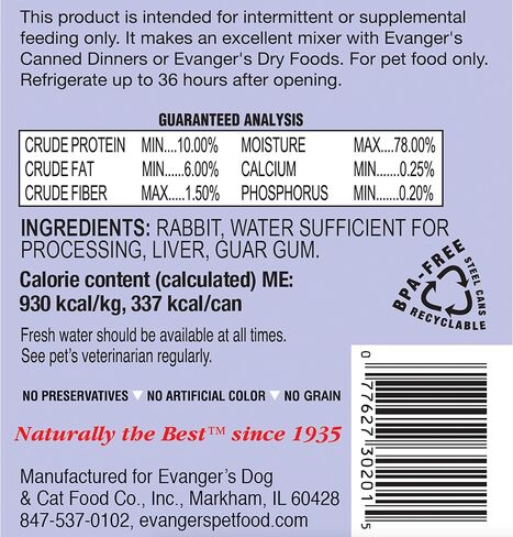 Evanger's Grain-Free 100% Chicken Dog/Cat Canned Food, 24-Pack of 6-Oz cans in Saudi Arabia