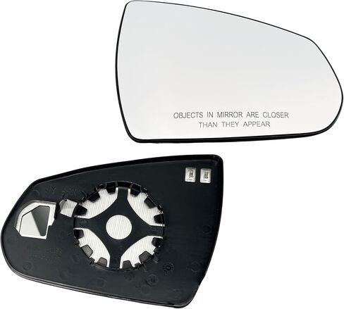 Right Passenger Side Mirror Glass Heated Without Blind Spot Without Auto Dimming Compatible with for 2010 2011 2012 2013 2014 2015 2016 CADILLAC SRX (Passenger Blind Spot No-Anti-glare) in Saudi Arabia