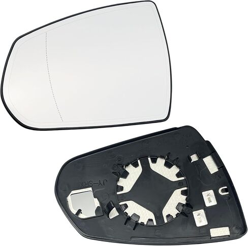 Right Passenger Side Mirror Glass Heated Without Blind Spot Without Auto Dimming Compatible with for 2010 2011 2012 2013 2014 2015 2016 CADILLAC SRX (Passenger Blind Spot No-Anti-glare) in Saudi Arabia