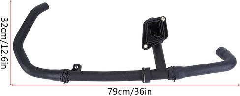 Upper Radiator Hose with Thermosat Assembly fit for Jaguar X-Type 2002 2003 2004 2005 2006 2007 2008 3.0L 2.5L Upper Radiator Tank Inlet Hose Reservoir Hose Replace C2S43430 in Saudi Arabia