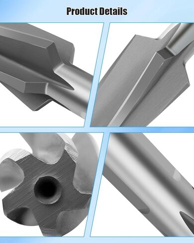 7 Degree Ball Joint Tapered Reamer, 6542 High-Speed Tool Steel Ball Joint Reamer, Tapered Reamer for 1-1/2" Per Foot, Tapered Reamer Tie Rod in Kuwait