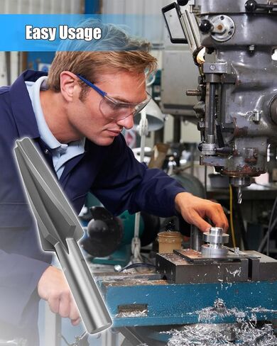 7 Degree Ball Joint Tapered Reamer, 6542 High-Speed Tool Steel Ball Joint Reamer, Tapered Reamer for 1-1/2" Per Foot, Tapered Reamer Tie Rod in Kuwait